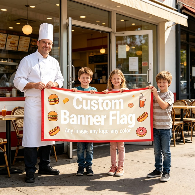 Custom Advertising Flags With  - Commercial Printing Market recensie en prijs