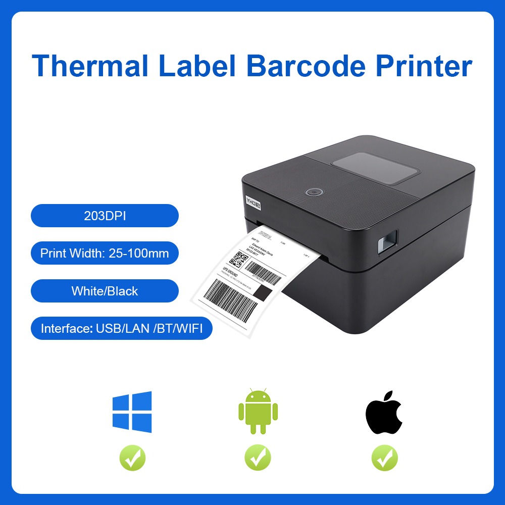 YHDAA 4 Inch Thermal Shipping  - Commercial Printing Options recensie en prijs