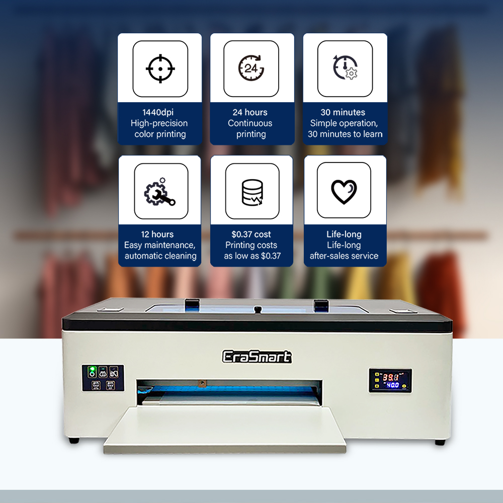 EraSmart 1390 Print Head Inkje - Commercial Dtf Printing Machine recensie en prijs
