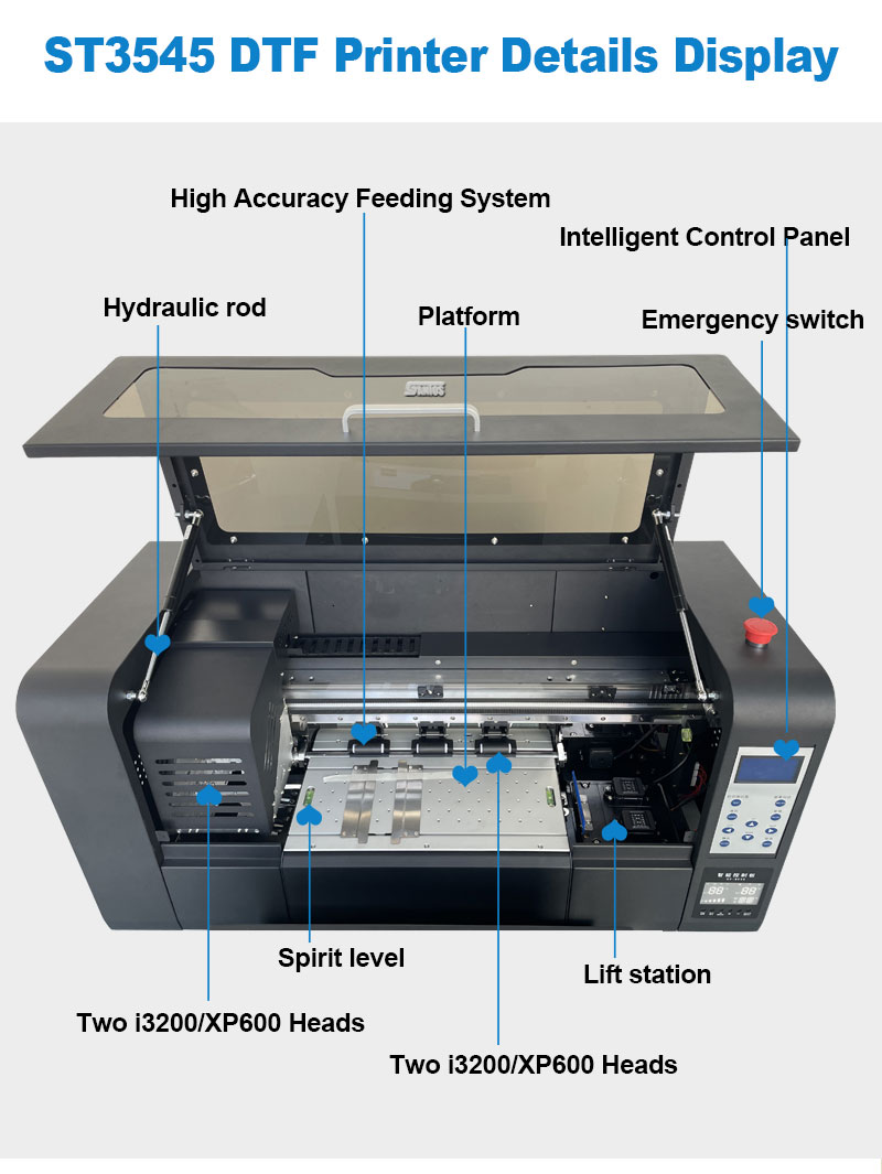 Wide Format DTF Printer 30CM A - Commercial Dtf Printing Machine recensie en prijs