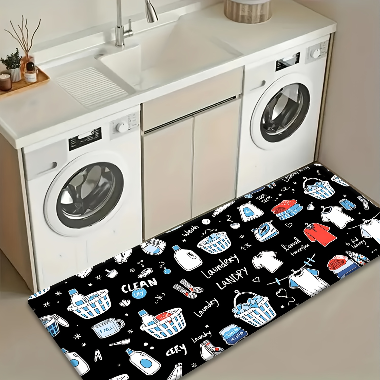 Cartoon Laundry Item All Over  - Commercial Printing Items recensie en prijs