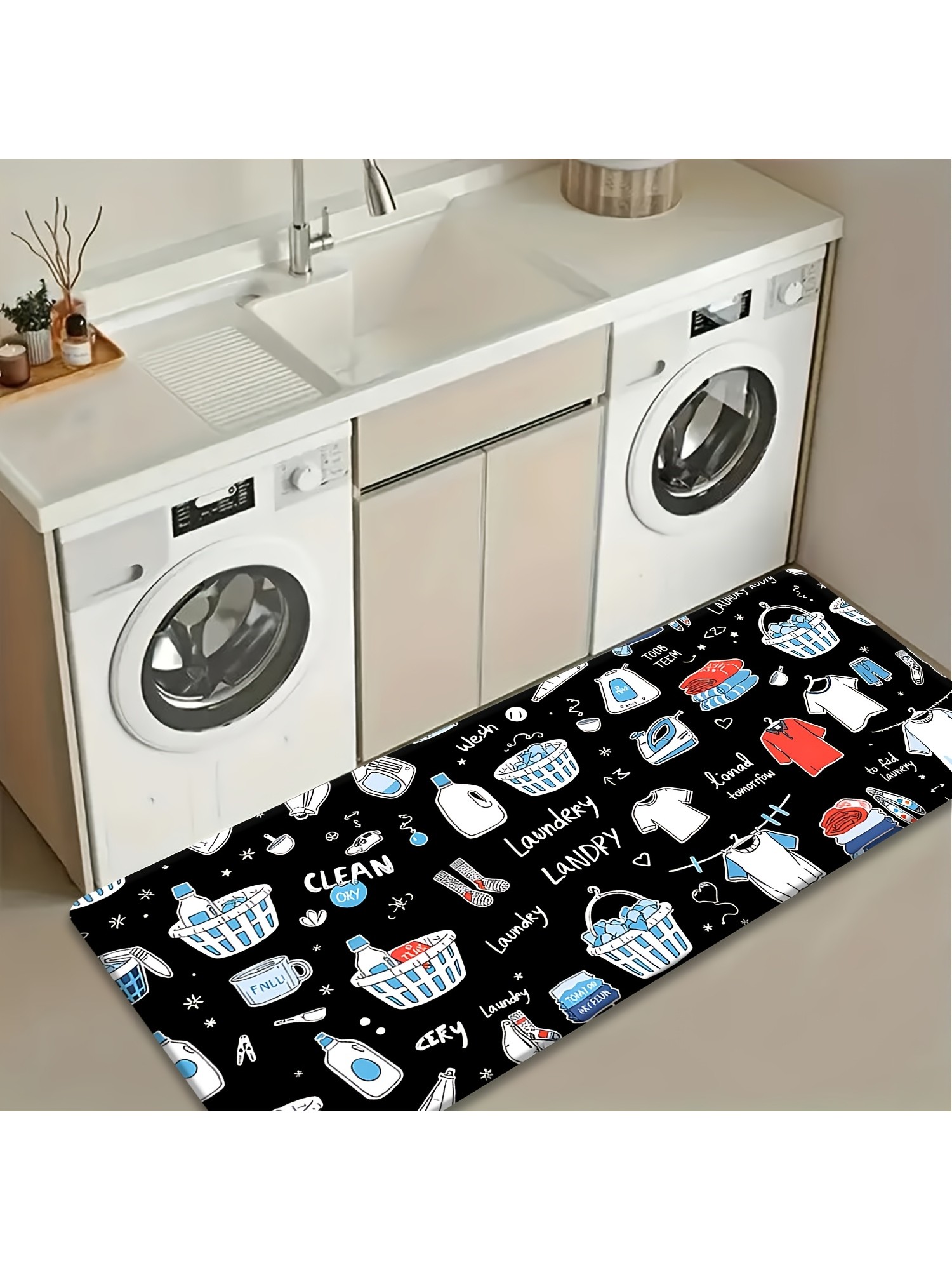 Cartoon Laundry Item All Over  - Commercial Printing Items recensie en prijs