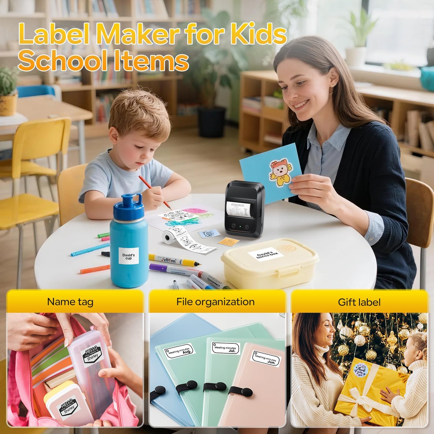 50mm Width Thermal Label Maker - Commercial Printing File recensie en prijs